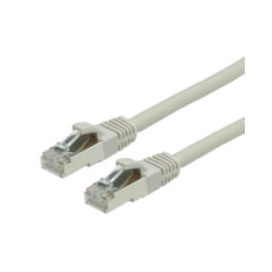 S/FTP (PiMF) mrežni kabel oklopljeni Cat.6 (LSOH), 5.0m, sivi